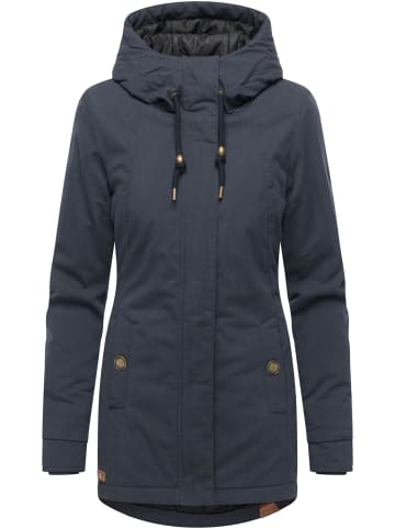 ragwear Winterjacke Monadena Parka YOUMODO in Navy