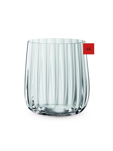 Spiegelau 4er Set Tumbler Lifestyle in Transparent 340 ml in transparent