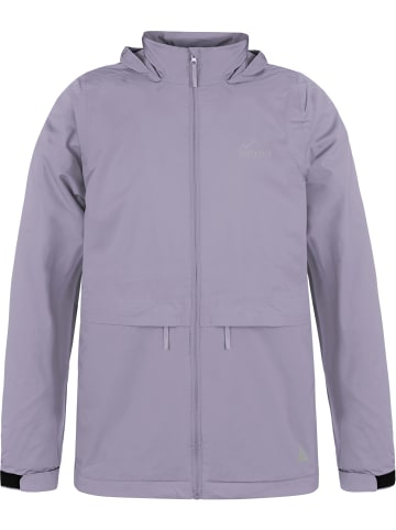 Normani Outdoor Sports Kinder Regenjacke ungefüttert mit Reflektoren in Lila