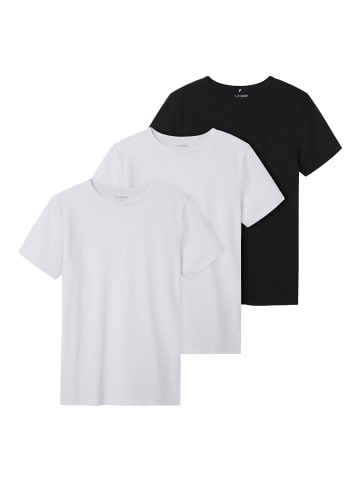 TWO SOON 3er-Pack T-Shirt in Bright White