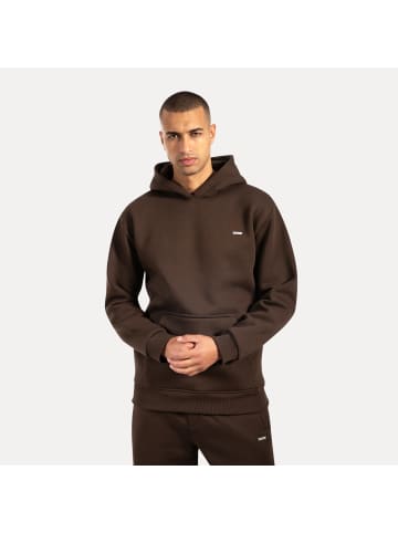 SMILODOX Hoodie Ilyas in Braun
