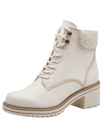 Marco Tozzi Stiefelette in IVORY COMB