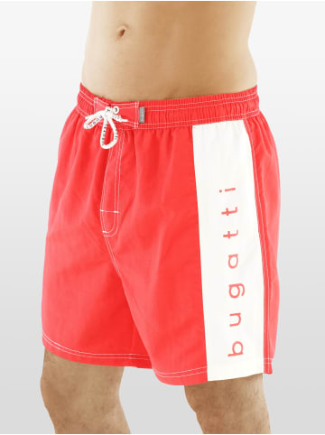 Bugatti Badeshorts Dante in red-tomato