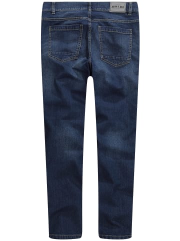 John F. Gee Jeanshose in mattes jeansblau