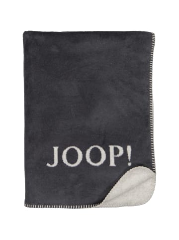 JOOP! JOOP! Wohndecken Uni-Doubleface anthrazit-ash in anthrazit-ash