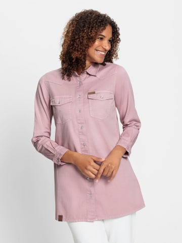 WITT WEIDEN Jeans-Longbluse in mauve