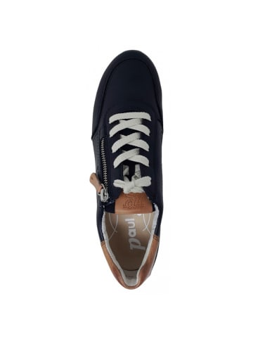 Paul Green sportlicher Schnürer  in Schwarz