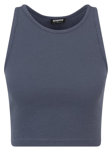 Urban Classics Tanks & Camis in vintageblue+black