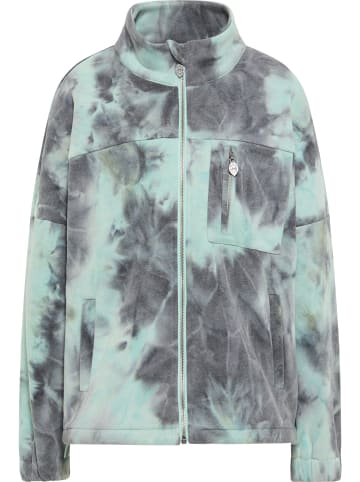 myMo ROCKS Sweatjacke in Grau Blau