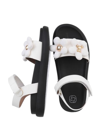 Ital-Design Sandale & Sandalette in Weiß