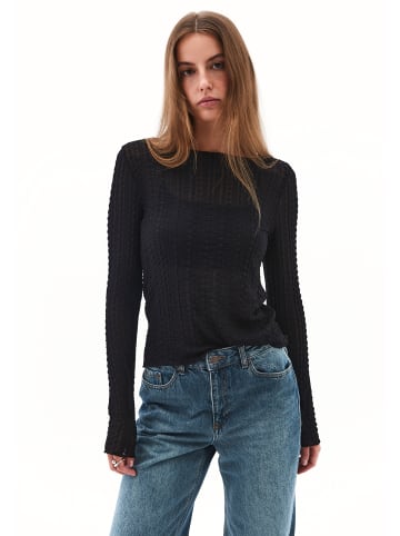 OXXO Langarmbluse BLACK