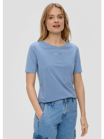 s.Oliver T-Shirt kurzarm in Blau