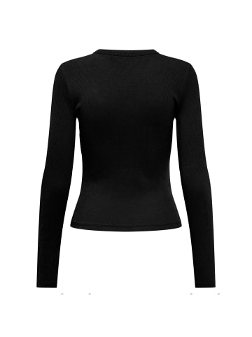 ONLY Longsleeve 1er Pack in Schwarz
