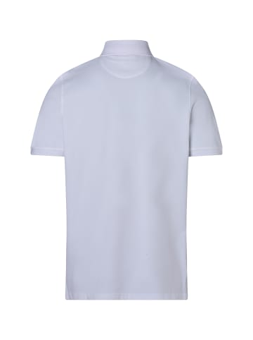 Andrew James Poloshirt in weiß schwarz - 0002