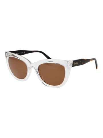 Skechers Damen Sonnenbrillen Katzenauge Transparent