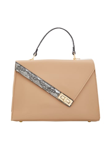 Usha Handtasche in Dunkelbeige