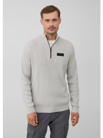 s.Oliver Strickpullover in 94W0_grau meliert