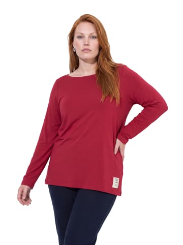 Shirt in dunkelrot