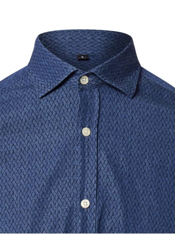 Finshley & Harding Hemd in indigo