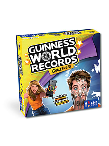 HUCH! Wissensspiel Guinness World Record Challenges in Bunt