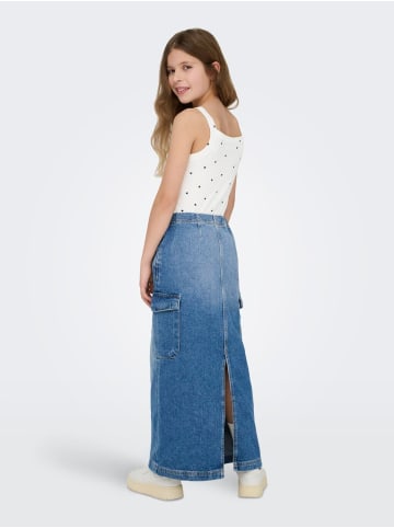 KIDS ONLY Trägertop Allover-Print Kogbella in cloud dancer black hearts