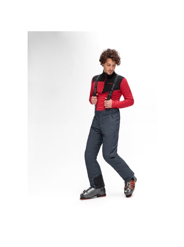 Maier Sports Latz- / Trägerhosen Anton in Dunkelgrau035