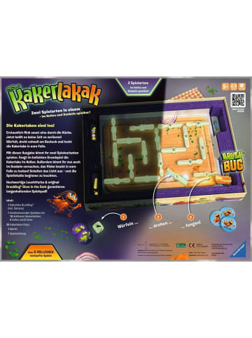 Ravensburger Ravensburger Aktionsspiel Kakerlakak - Glow in the Dark in bunt