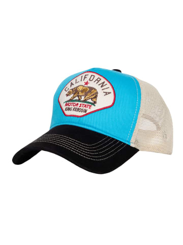 King Kerosin King Kerosin Trucker Cap California in blau