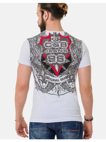 Cipo & Baxx T-Shirt in WHITE