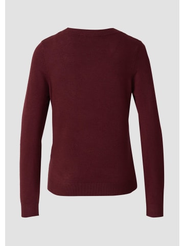 s.Oliver Strickpullover in 3902_bordeaux
