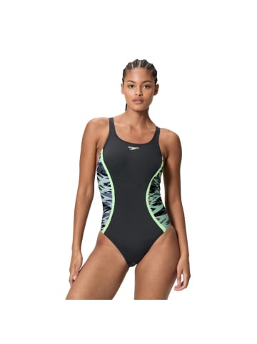 Speedo Hyperboom schnelltrocknend und chlorbeständig in Schwarz