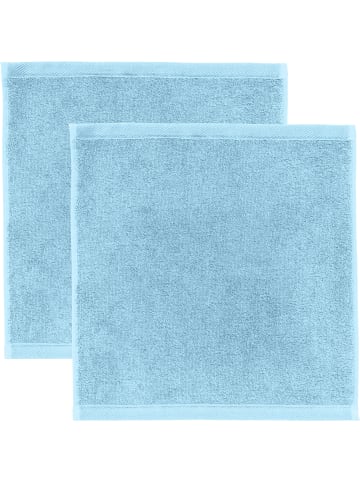 Erwin Müller Frottier Seiftuch 2er-Pack Heidenheim in bleu