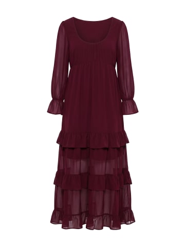 Ulla Popken Kleid in weinrot