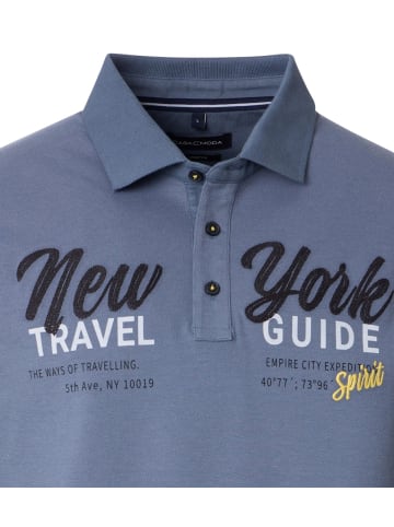 CASAMODA Polo-Shirt in Blau