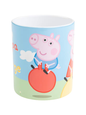 Peppa Pig Peppa Wutz Tasse Peppa & George Becher Kaffeetasse 320 ml in Mehrfarbig