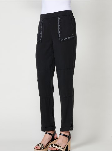 KOROSHI Lange jogginghose. in SCHWARZ