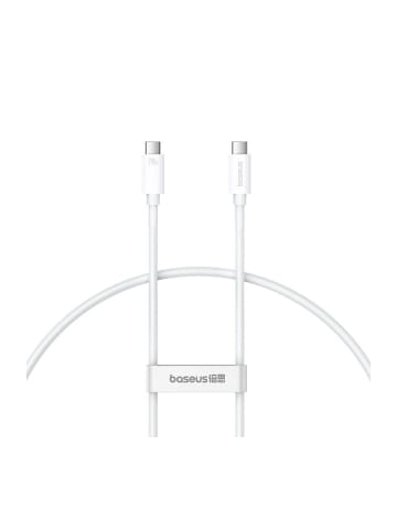 Baseus Baseus CB000068 USB-C – USB-C-Kabel 240 W PD 8K 60 Hz 1 in Weiß