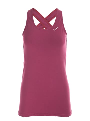 Winshape Tanktop mit offenem Drop Back Design WVR32 in berry love