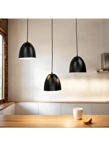 Licht-Erlebnisse Pendelleuchte (B)20 x (L)70 x (T)80 cm in Schwarz WeißSchwarz Weiß