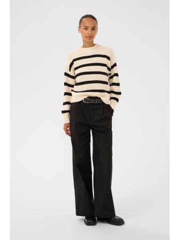 PART TWO Strickpullover RetaPW Relaxed fit in Black Stripe