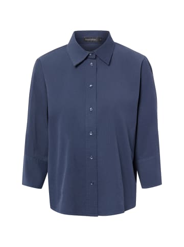 Franco Callegari Cordbluse in indigo