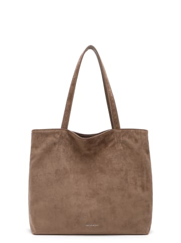 EMILY & NOAH Shopper E&N Eva Suede in taupe