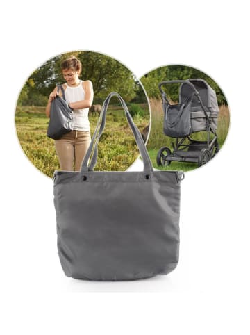 Reer Growing Kinderwagen-Einkaufstasche in Grau ab 0 Monate
