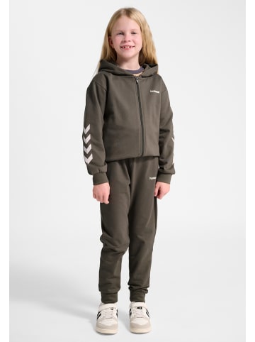Hummel Reißverschluss Jacke Hmljr Logo Kinder in DARK NIGHT