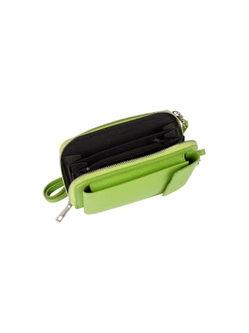 RISA Brief- Und Handytasche Aus Leder in Limette