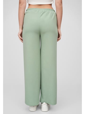 Cloud5ive Cloud5ive Cloud5ive Damen Stoffhose mit weitem Beinschnitt Gummibund mit Raffung in green