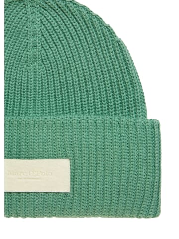 Marc O'Polo DfC Strickmütze in smooth green