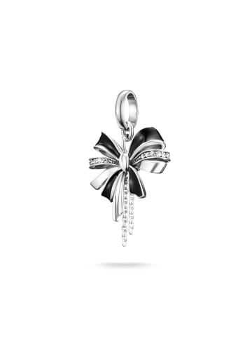 Thomas Sabo Charm-Anhänger in silber, schwarz, weiß