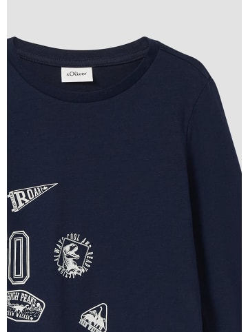 s.Oliver T-Shirt in 5952_navy