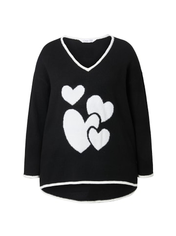 MIAMODA Pullover in schwarz